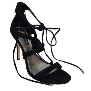 Nine West Mindi Ankle Wrap Heeled Sandals